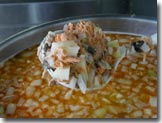 chunky salmon soup